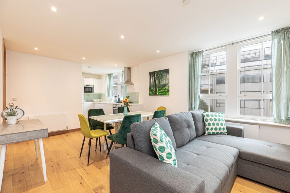 Living Room with Sofa Bed