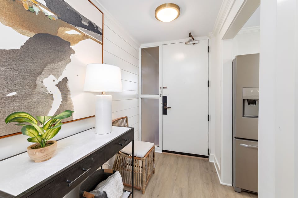 Entryway of the condo
