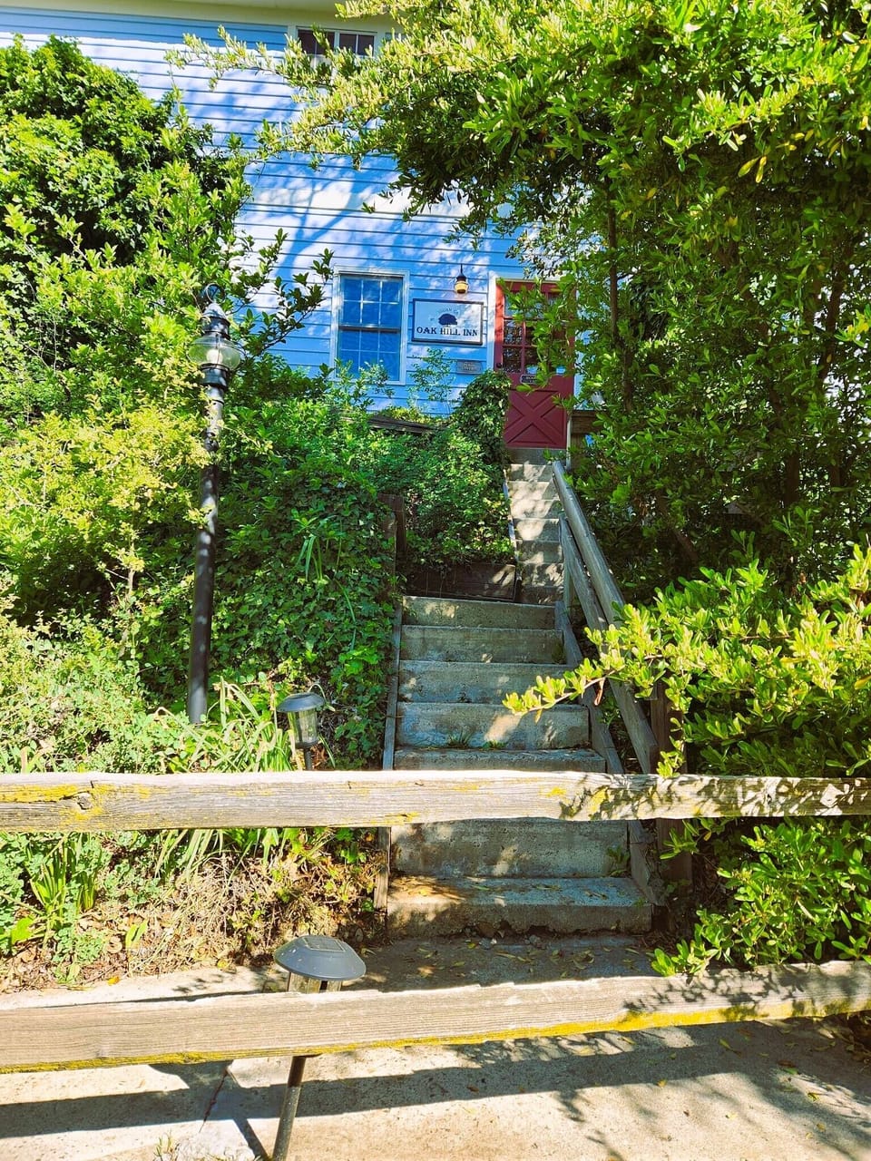 The view of our Carriage House from the parking area 
2995 Coleman Circle 