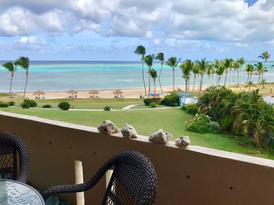 View from our balcony