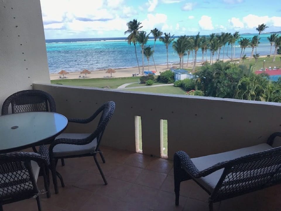 View from our balcony