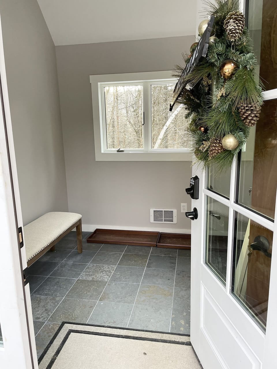 brand new mudroom 