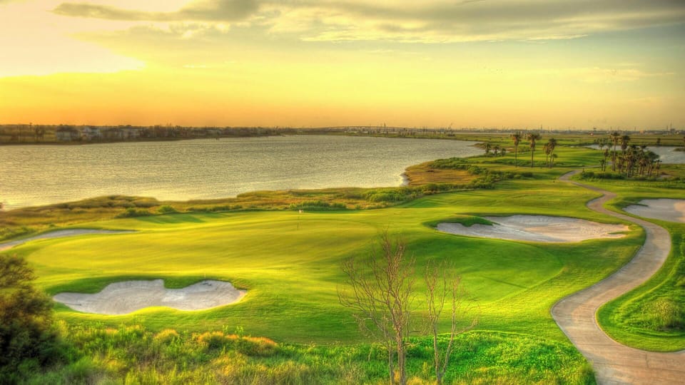 Moody Gardens Golf Course 18-hole seaside course is ranked the #4 public golf course in Texas. 