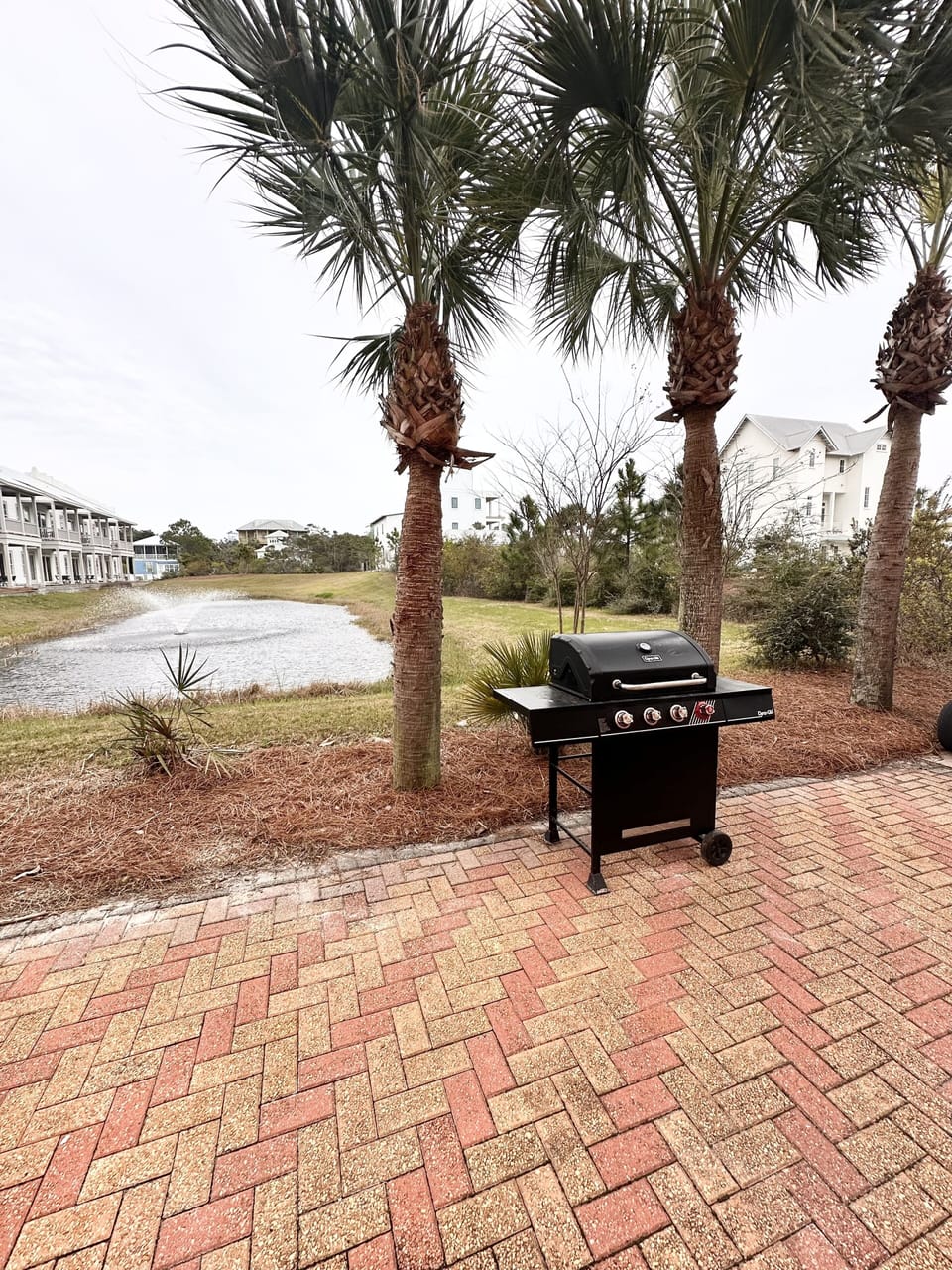 Grill available for use
