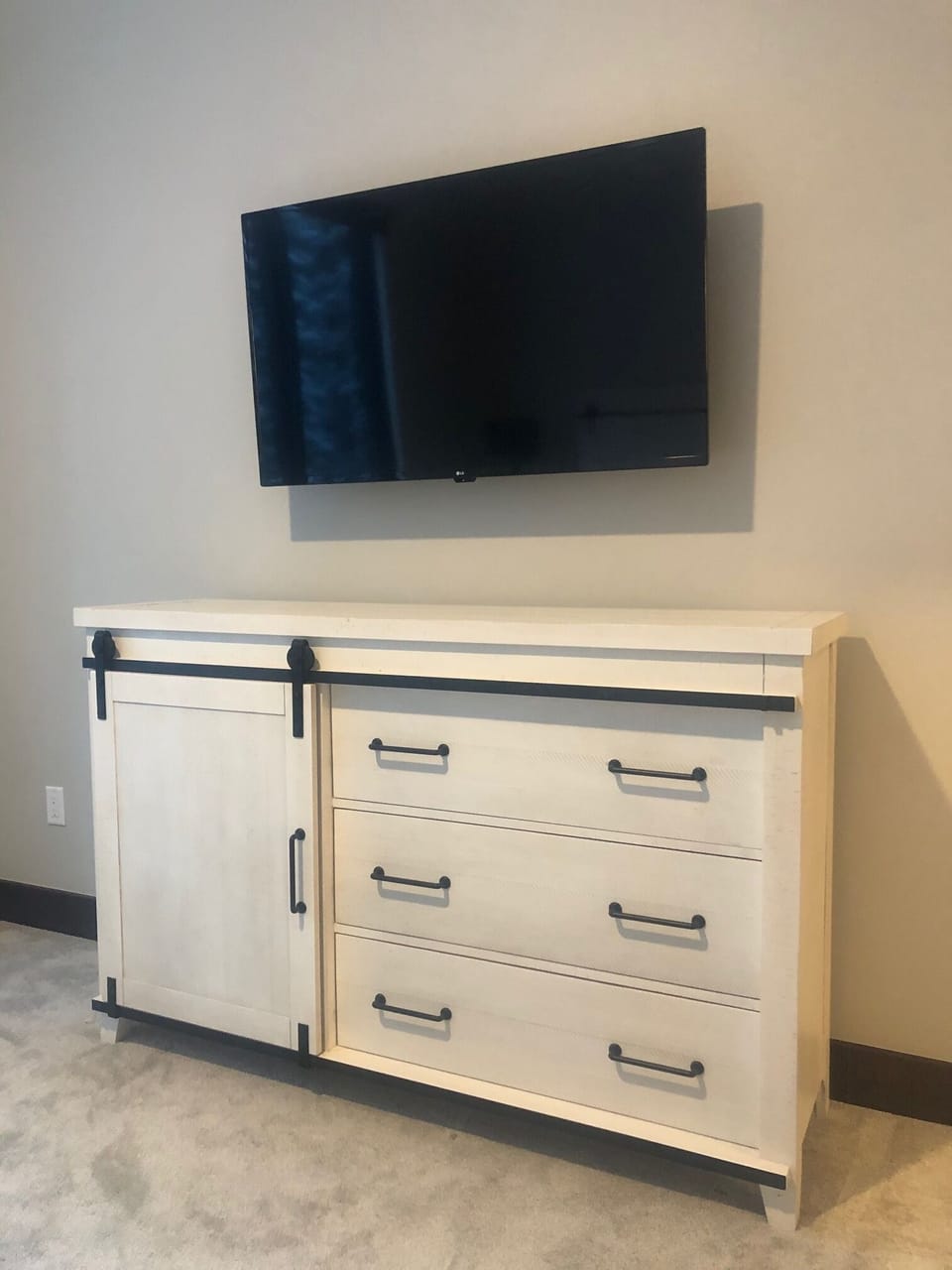 Master Bedroom TV & Dresser