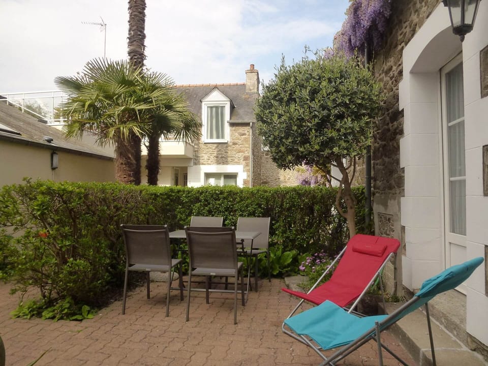 Clos de la Fontaine Dinard, terrasse du 4