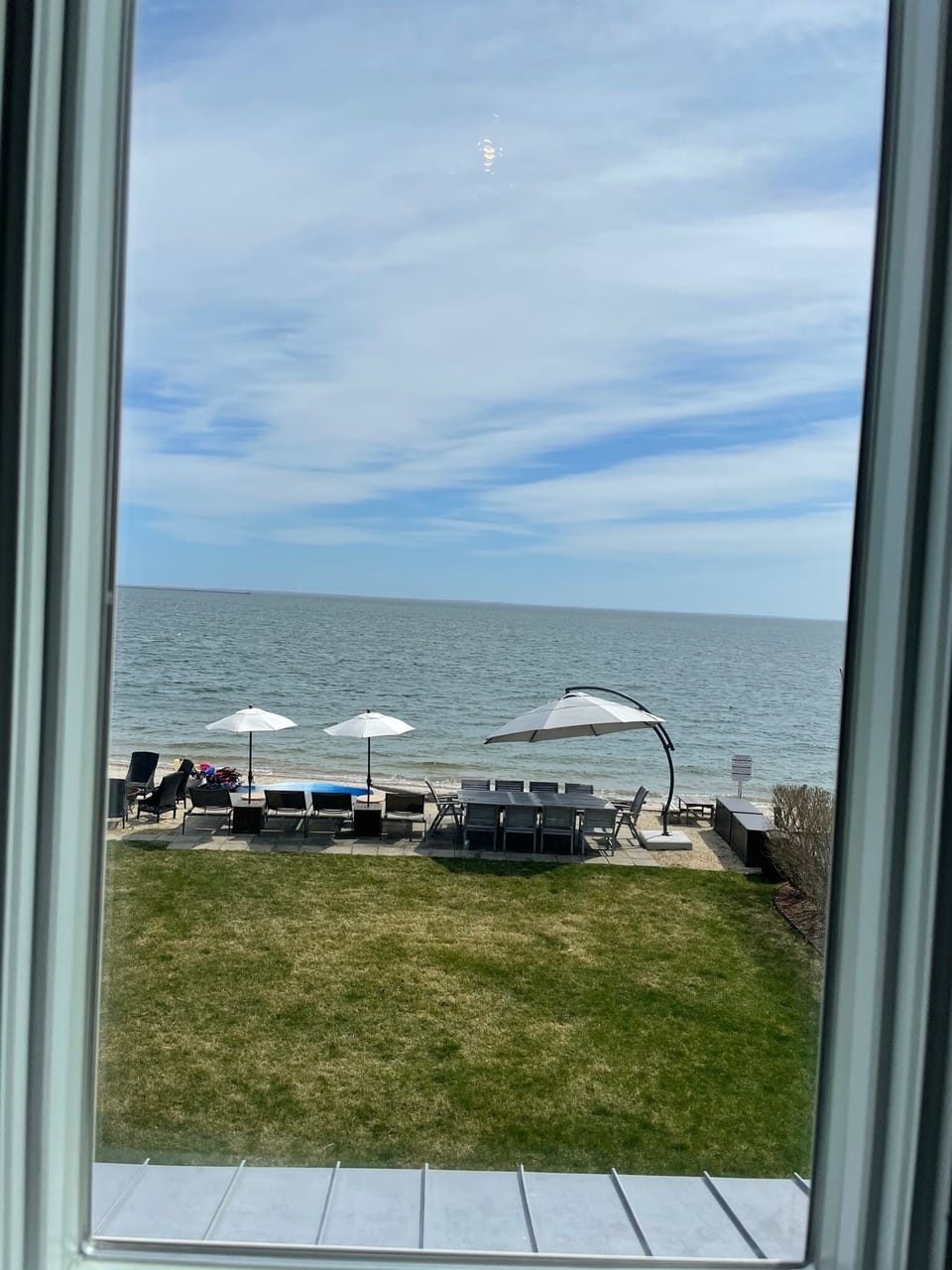 View from second floor bedroom
