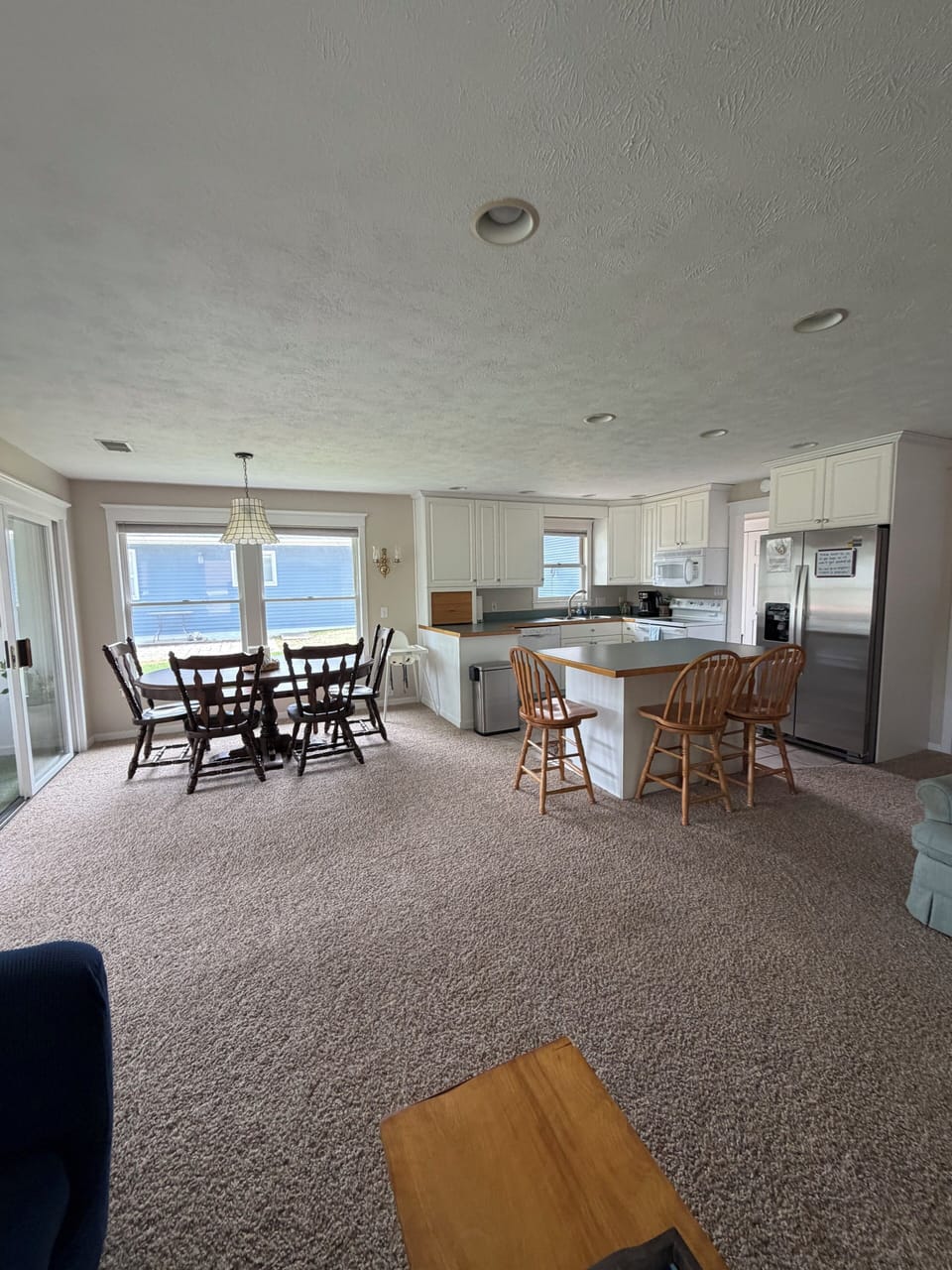 Kitchen and dining area