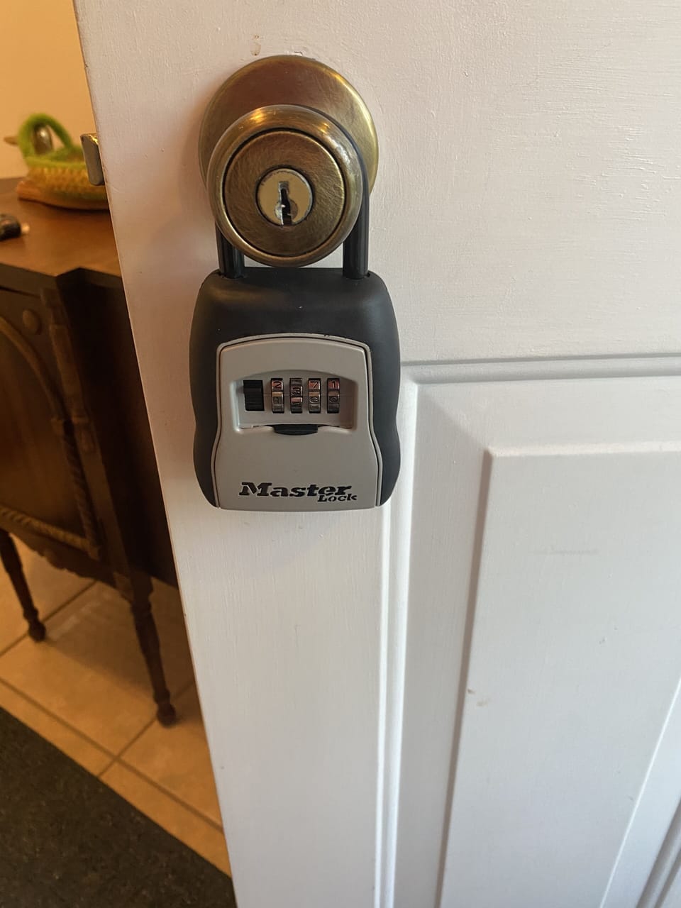 Keybox access for easy check-in