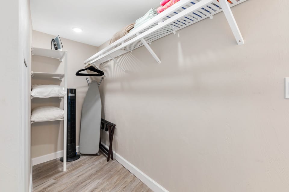 Roomy Master Closet