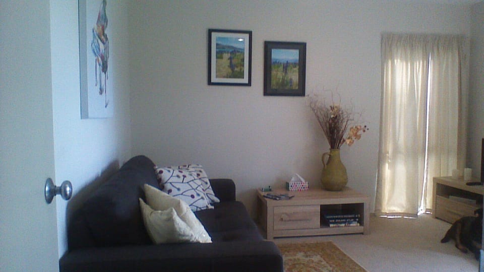 Bed settee and double bed in this room