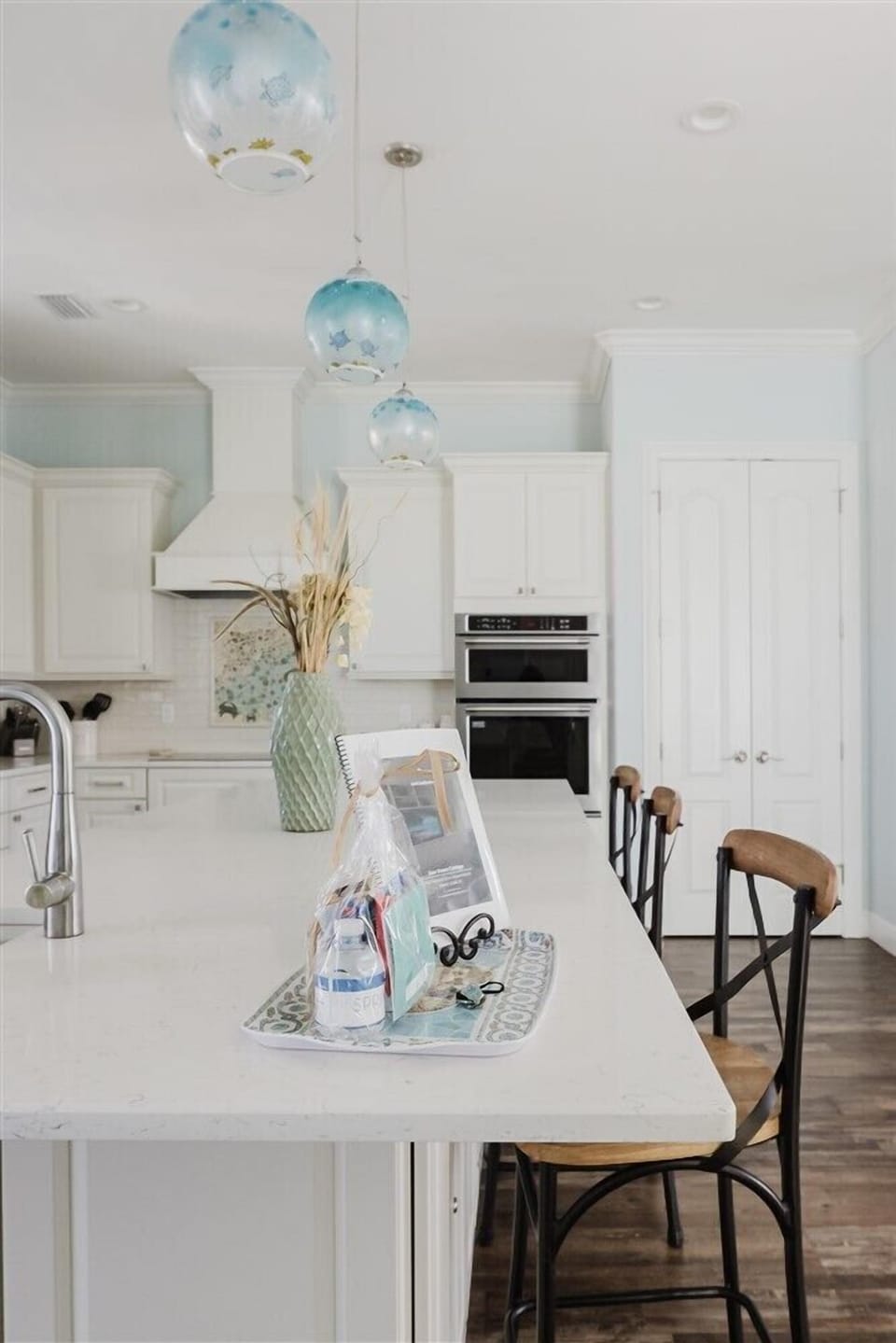 Hang out at the Kitchen Island
