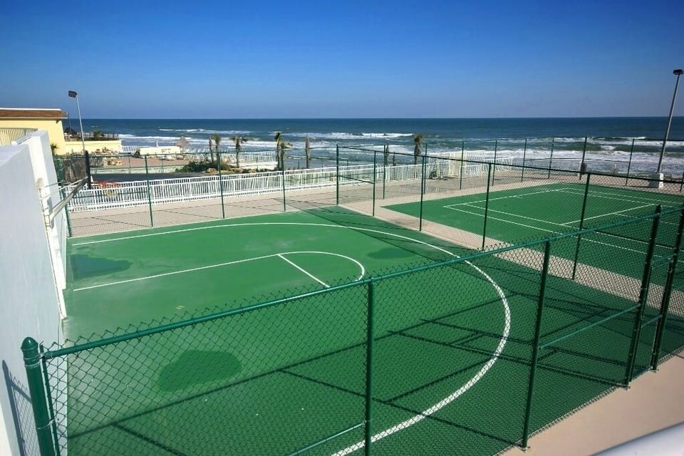 Ocean Front Basket Ball Court
