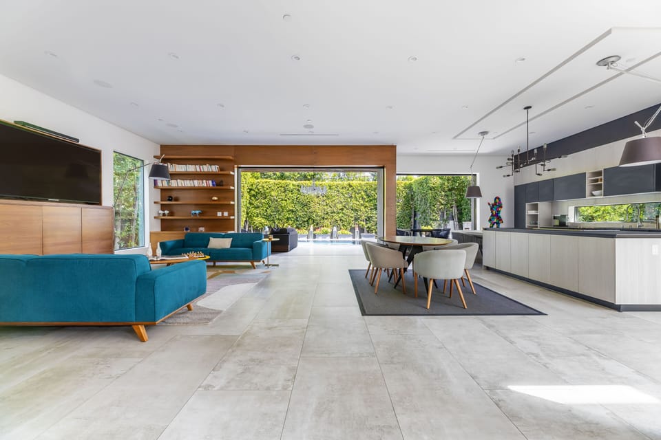 Indoor dining area