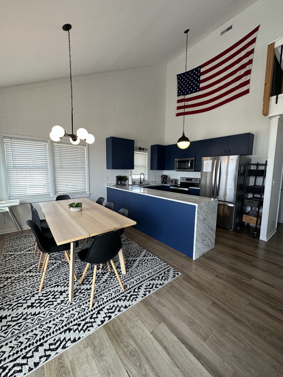 Kitchen + Dining Area
