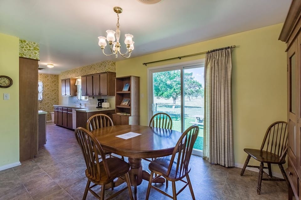 Table and chairs