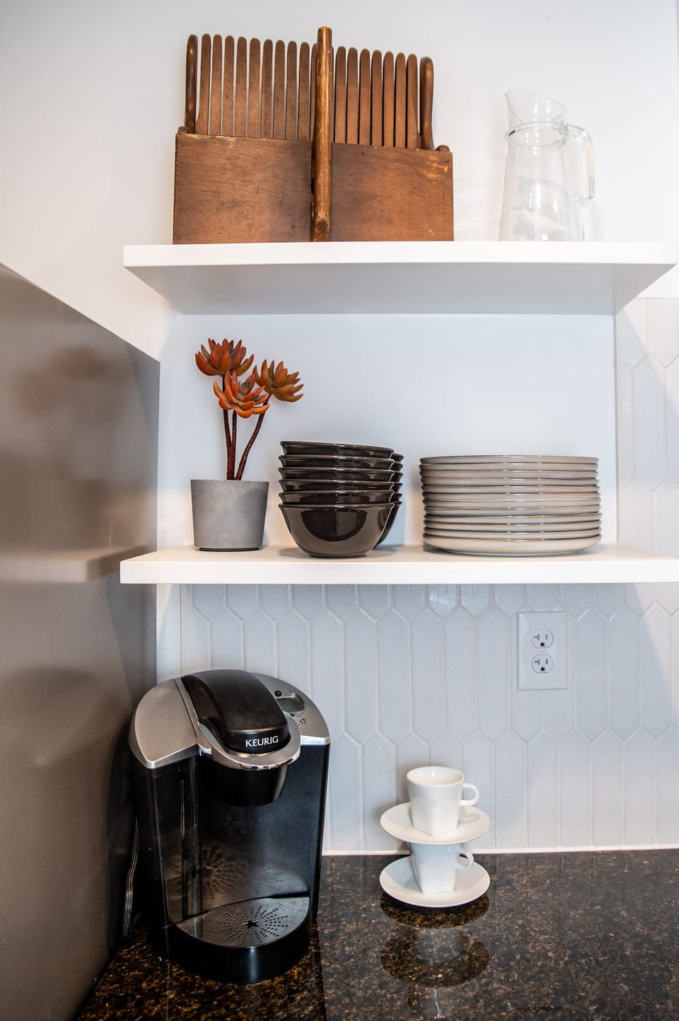 coffee and refrigerator