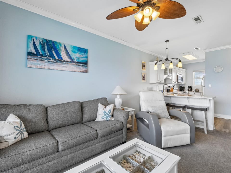 Living Room + Queen Sleeper Sofa