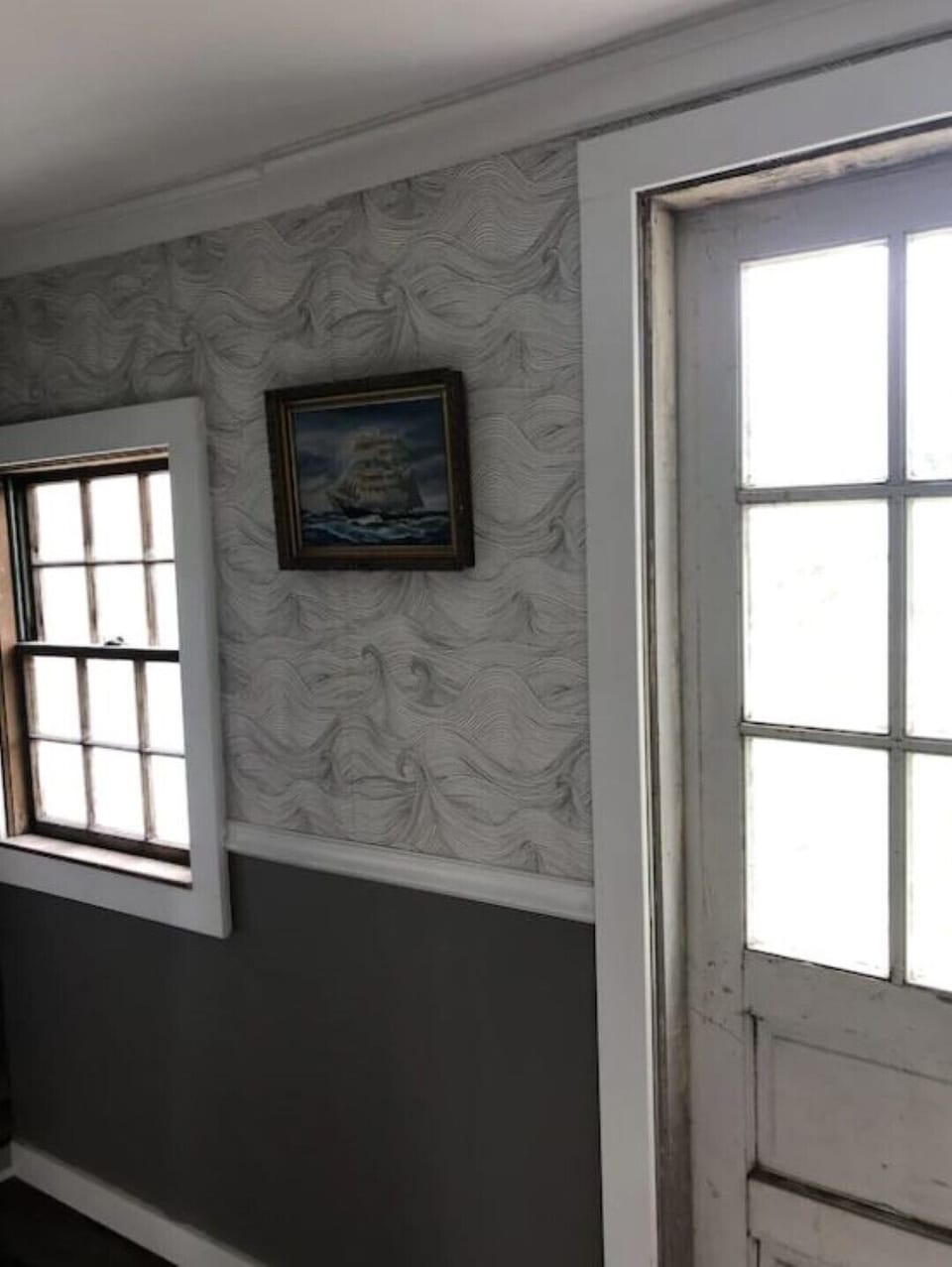 Mud room side entrance