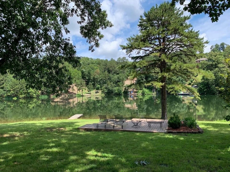 From back deck