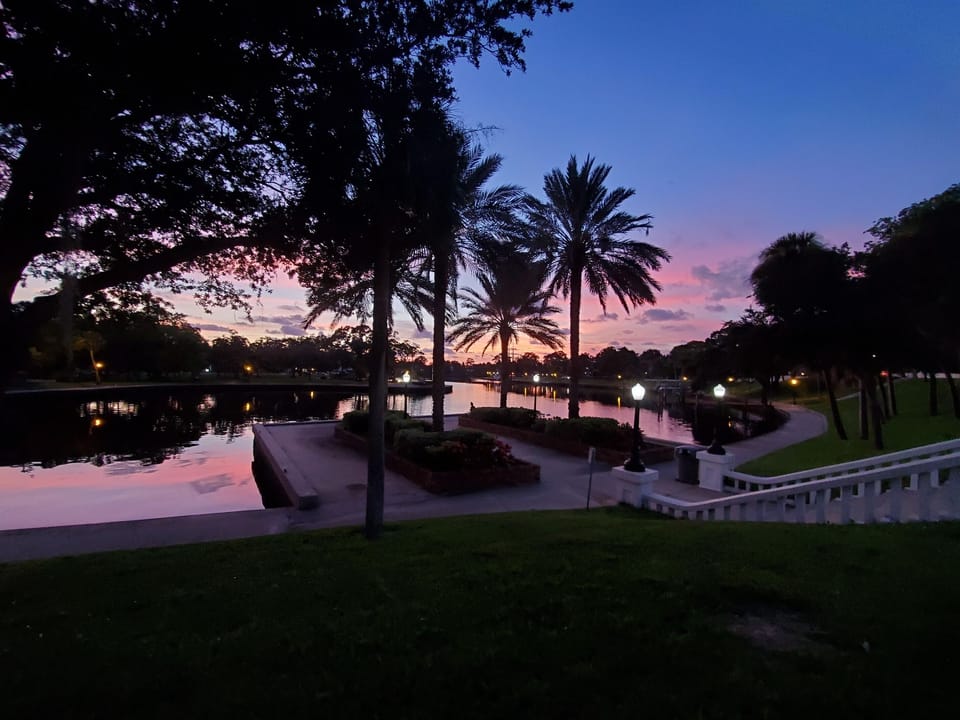 Sunset at Spring Bayou