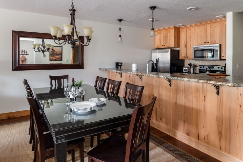 Dining area and Kitchen
