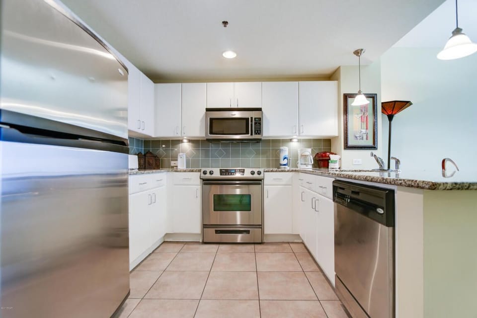 Fully stocked kitchen