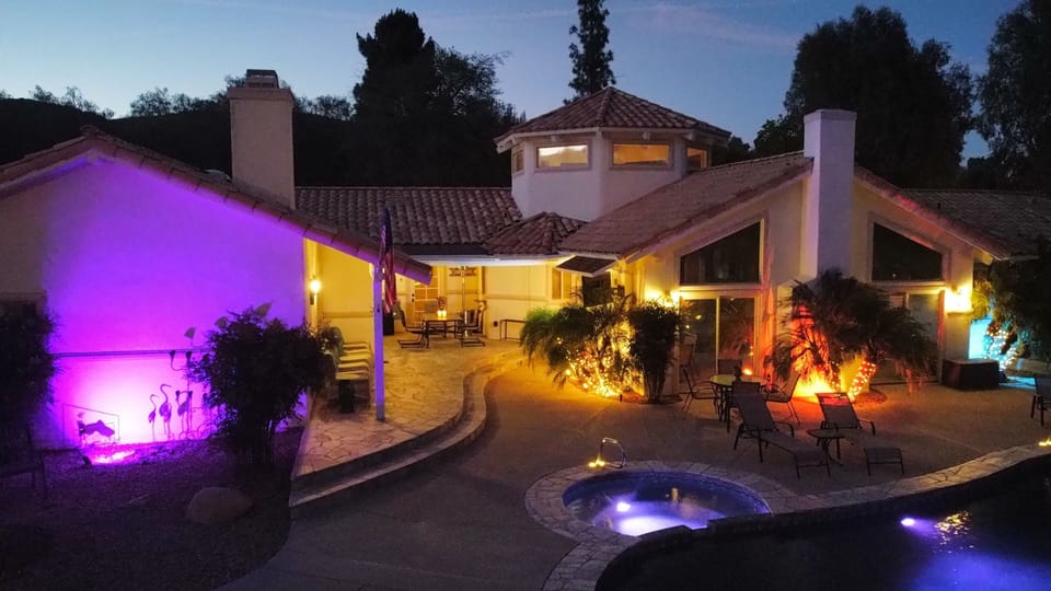 Pool Patio, Backyard Entrance
