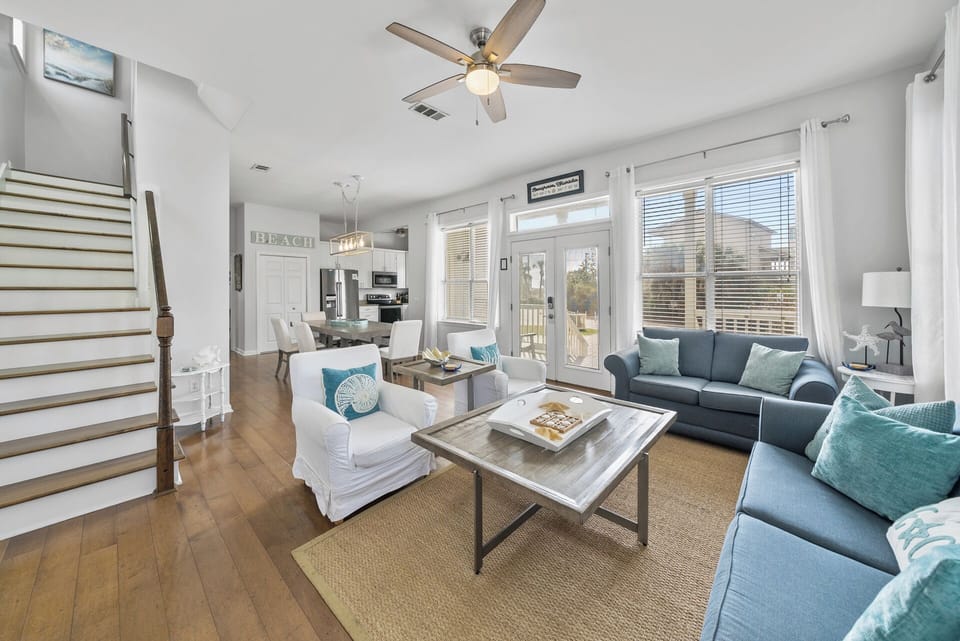 Spacious living area designed for comfort and relaxation.