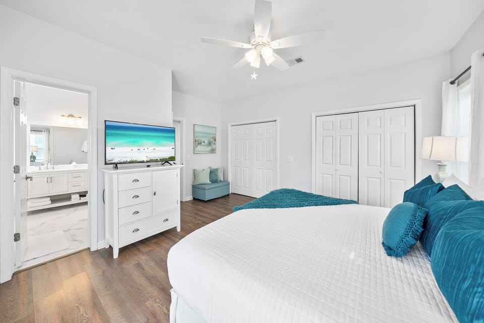 Warm and inviting space for restful sleep.