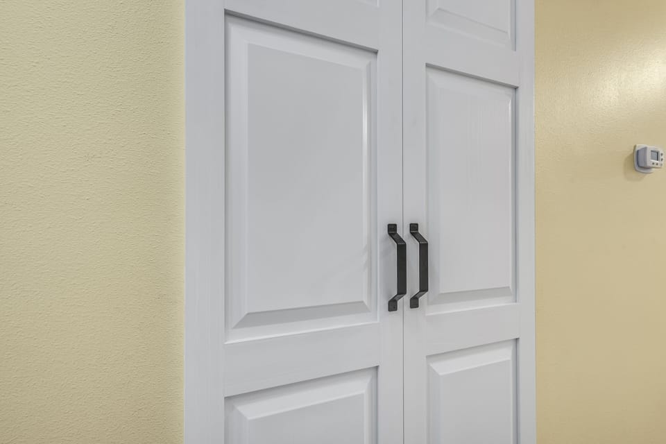Custom privacy door.