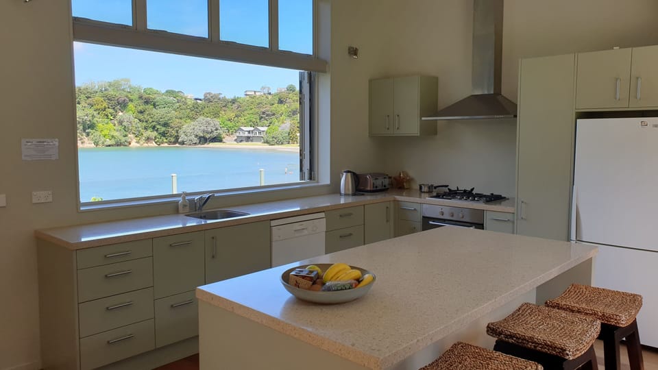 Enjoy the view while in the kitchen.
