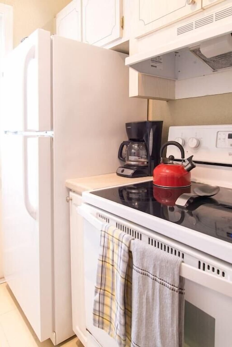 Drip coffee machine and tea kettle