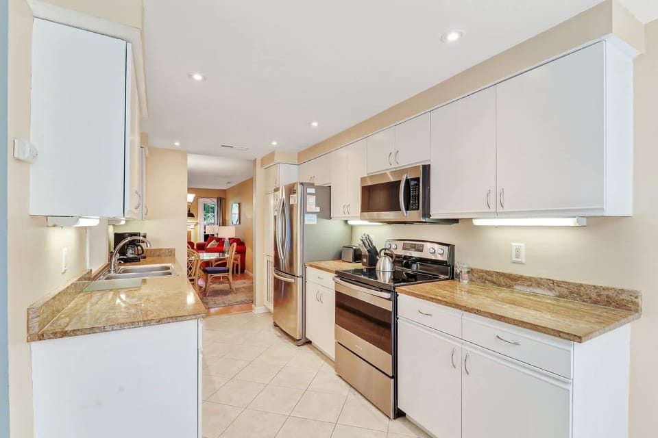 Updated Stainless Steel Kitchen Appliances