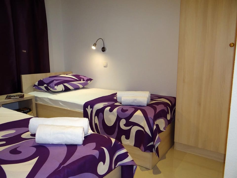 Sleeping area. Double bedroom