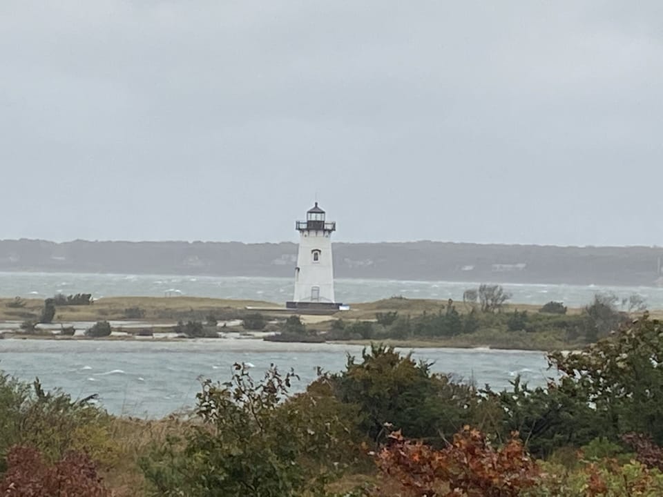 Edgartown Lighthouse, great beach right to watch harbor boats and walk to town