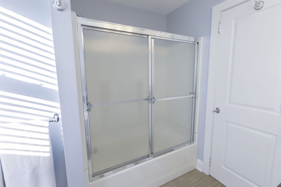 First floor Bathroom with shower and Tub