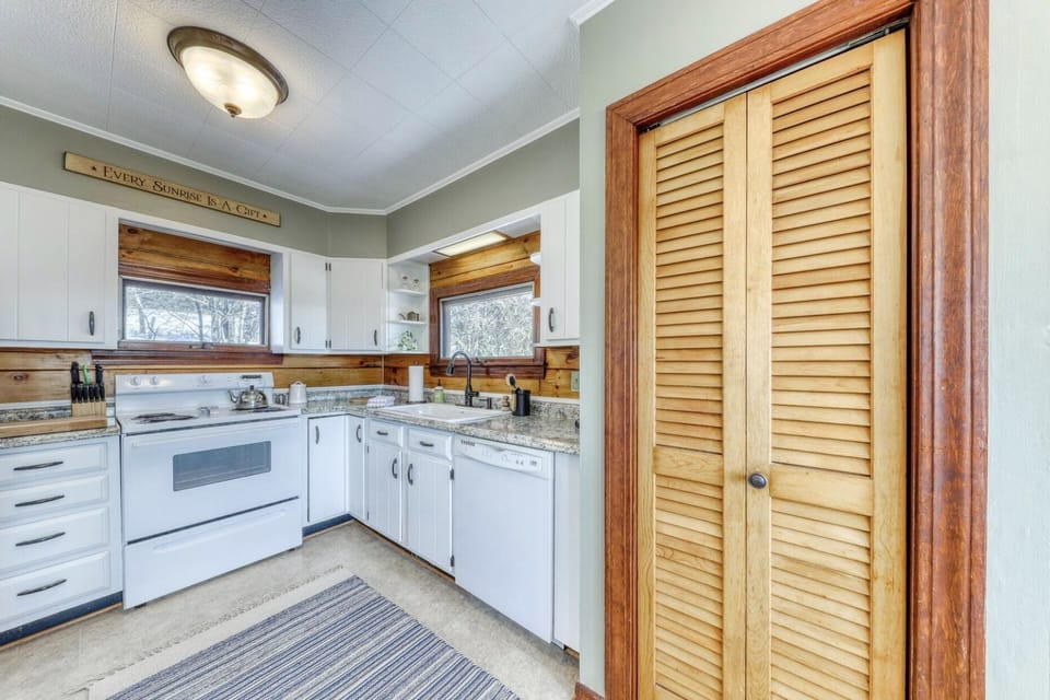 Electric stove/oven and dishwasher 