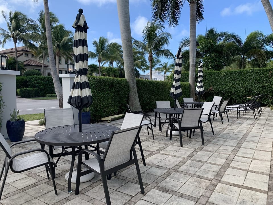 Outdoor dining