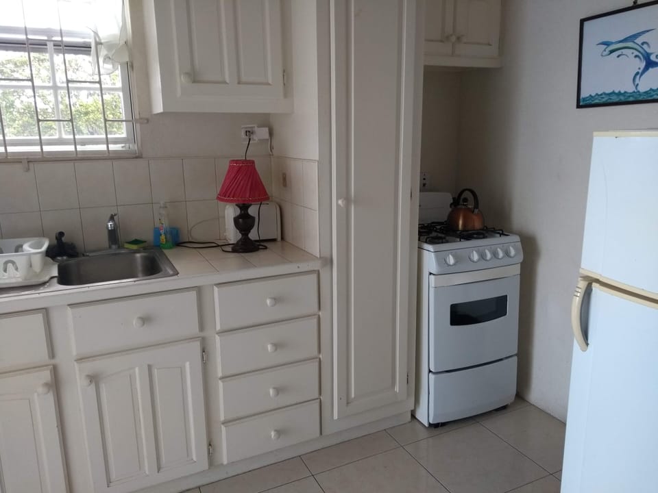 Kitchenette in upstairs apartment #2.