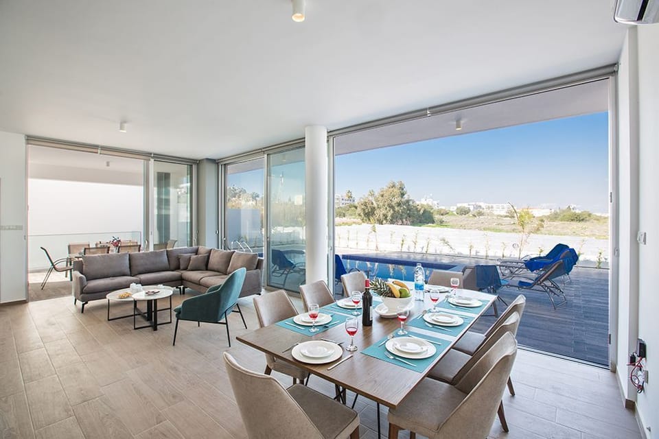 Ground Floor with large bi-fold patio doors leading to the garden and pool