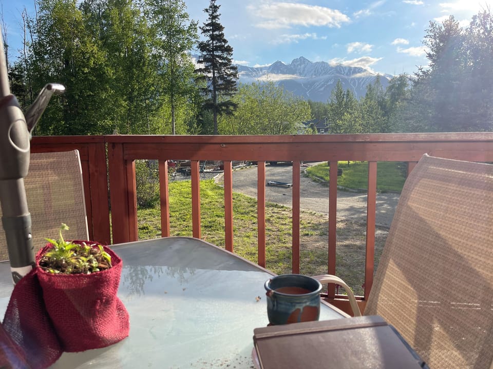 Mountain View from front deck
