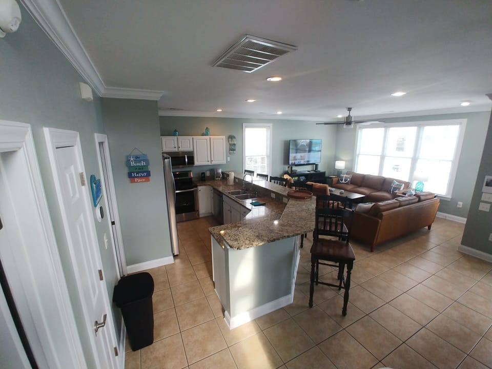 Open and airy floor plan