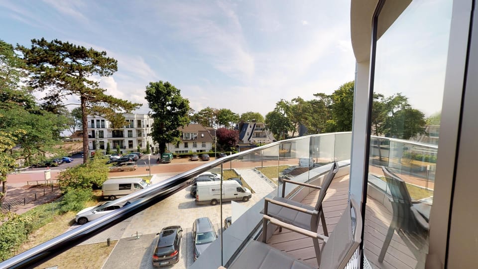 Luxuriöse Ferienwohnung mit Sauna und Balkon - strandnah an der Ostsee!