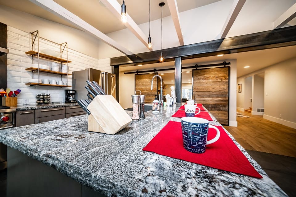 Enjoy our bar area, perfect for your morning coffee or a quick snack.