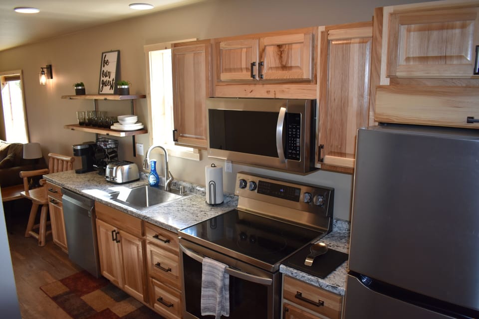 Caribou Cabin Kitchen