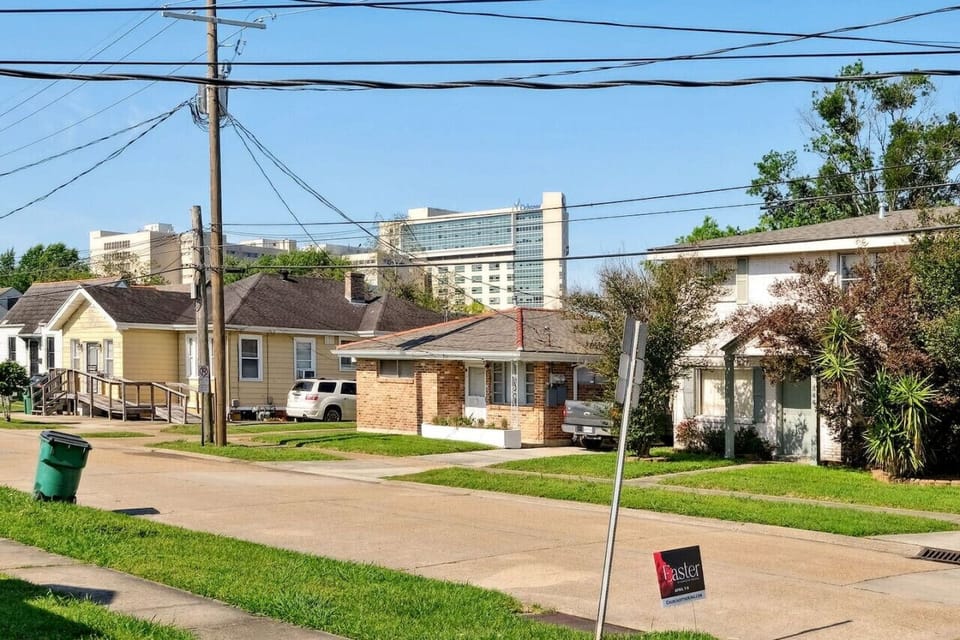 You Can see Ochsner Hospital building from here