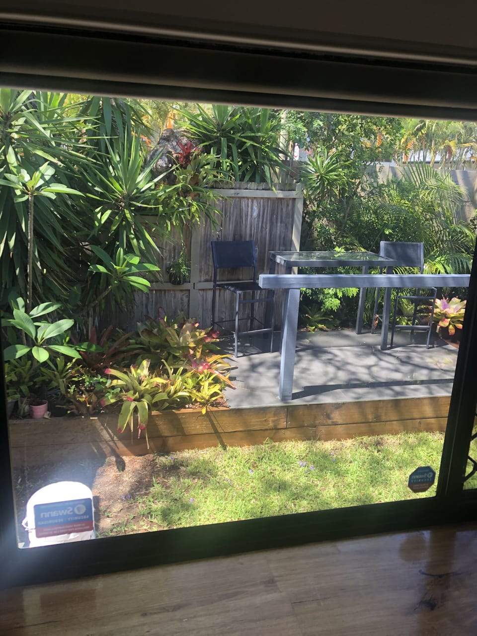 Kitchen view front court yard ,pet yard