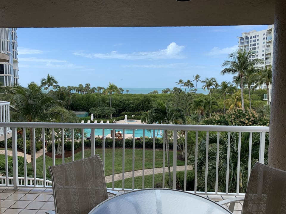 view from lanai