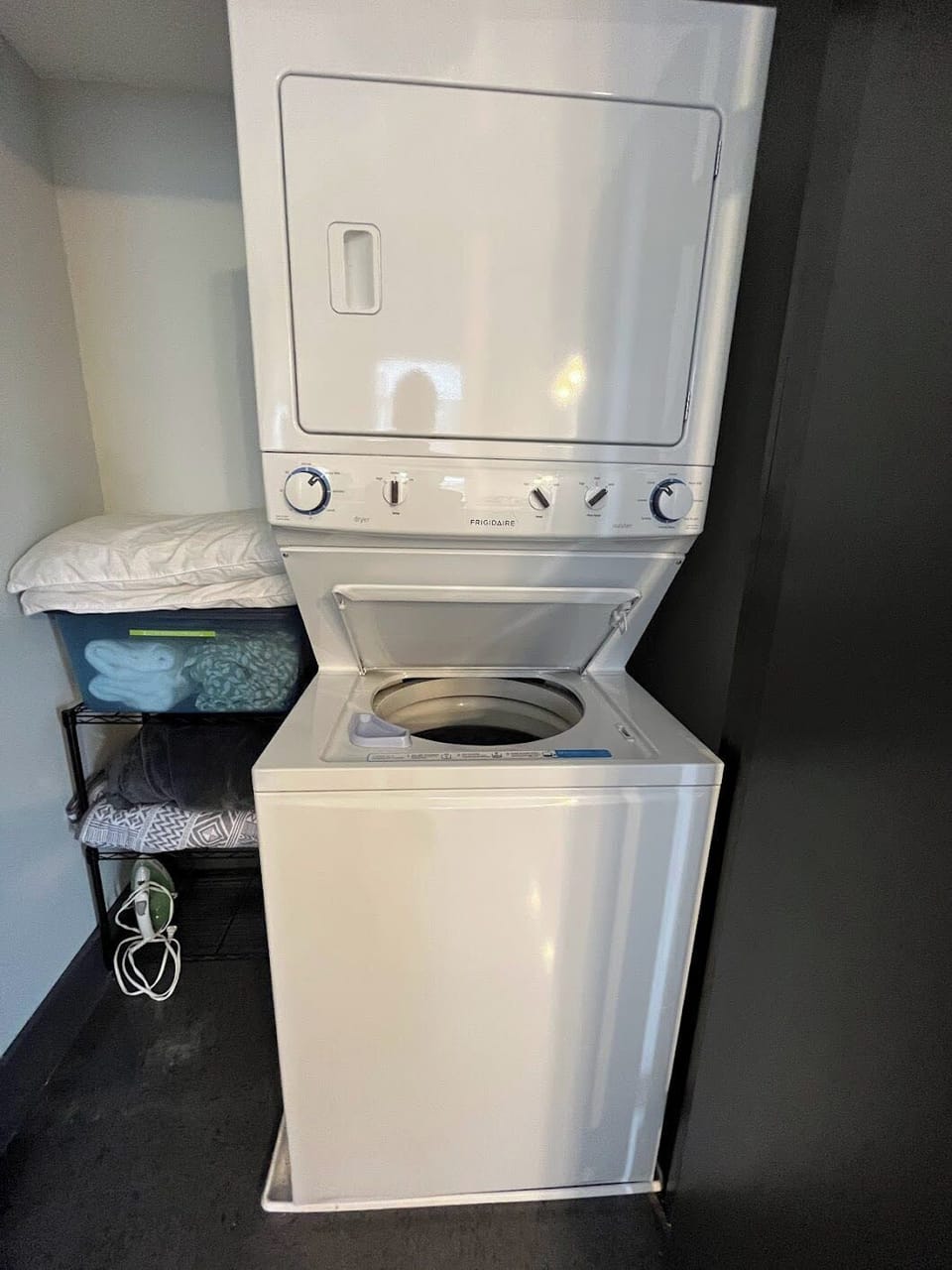 Laundry area with washer and dryer